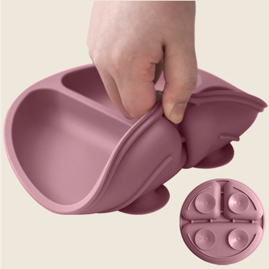 Baby's Stay-Put Dinner Plate